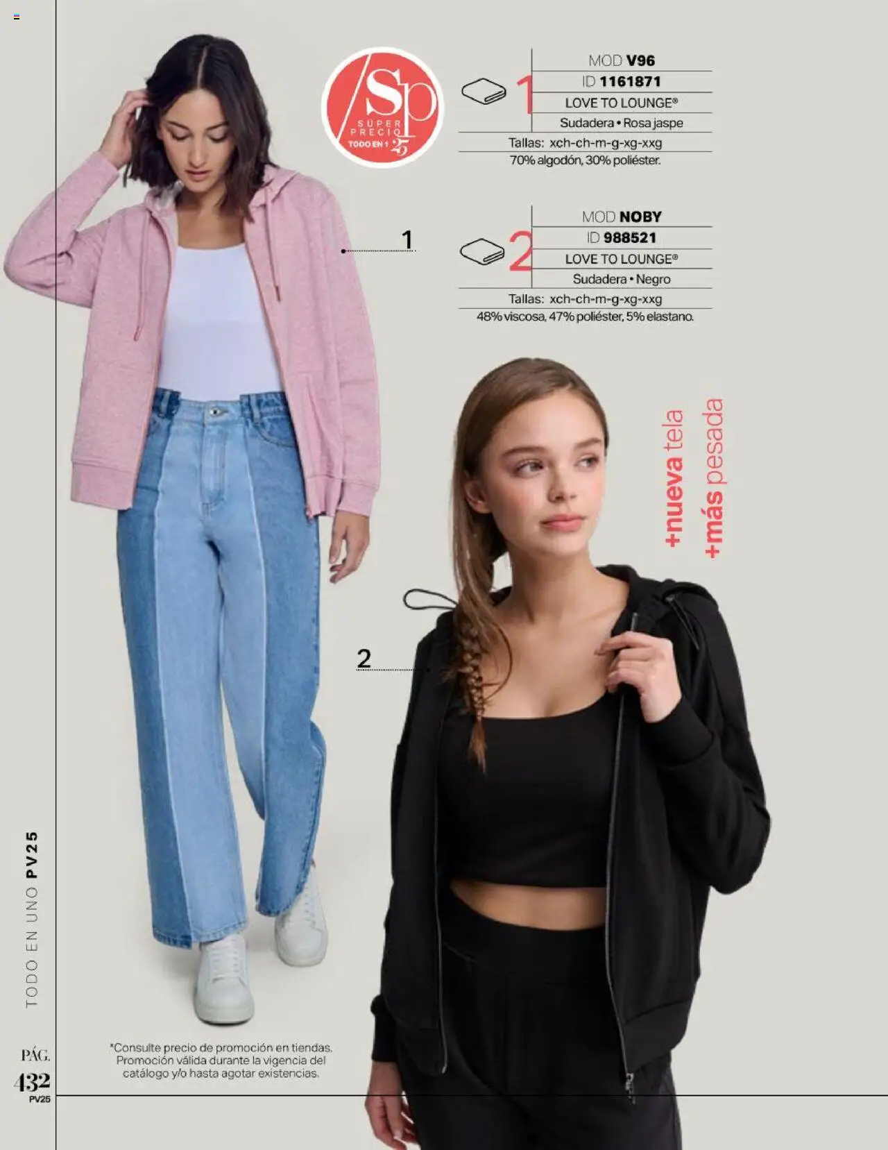 Nuevas ofertas de Price Shoes válidas en toda la República Mexicana desde el 05.05.2025. ¡Encuentra las mejores ofertas en Price Shoes catálogo Todo En 1 2025! | Página: 430 | Productos: Sudadera