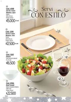 Vista previa Amodil - Campaña 18/2025 válido desde el 30.11.2025 | Página: 104 | Productos: Bowl, Panera, Agua, Vino