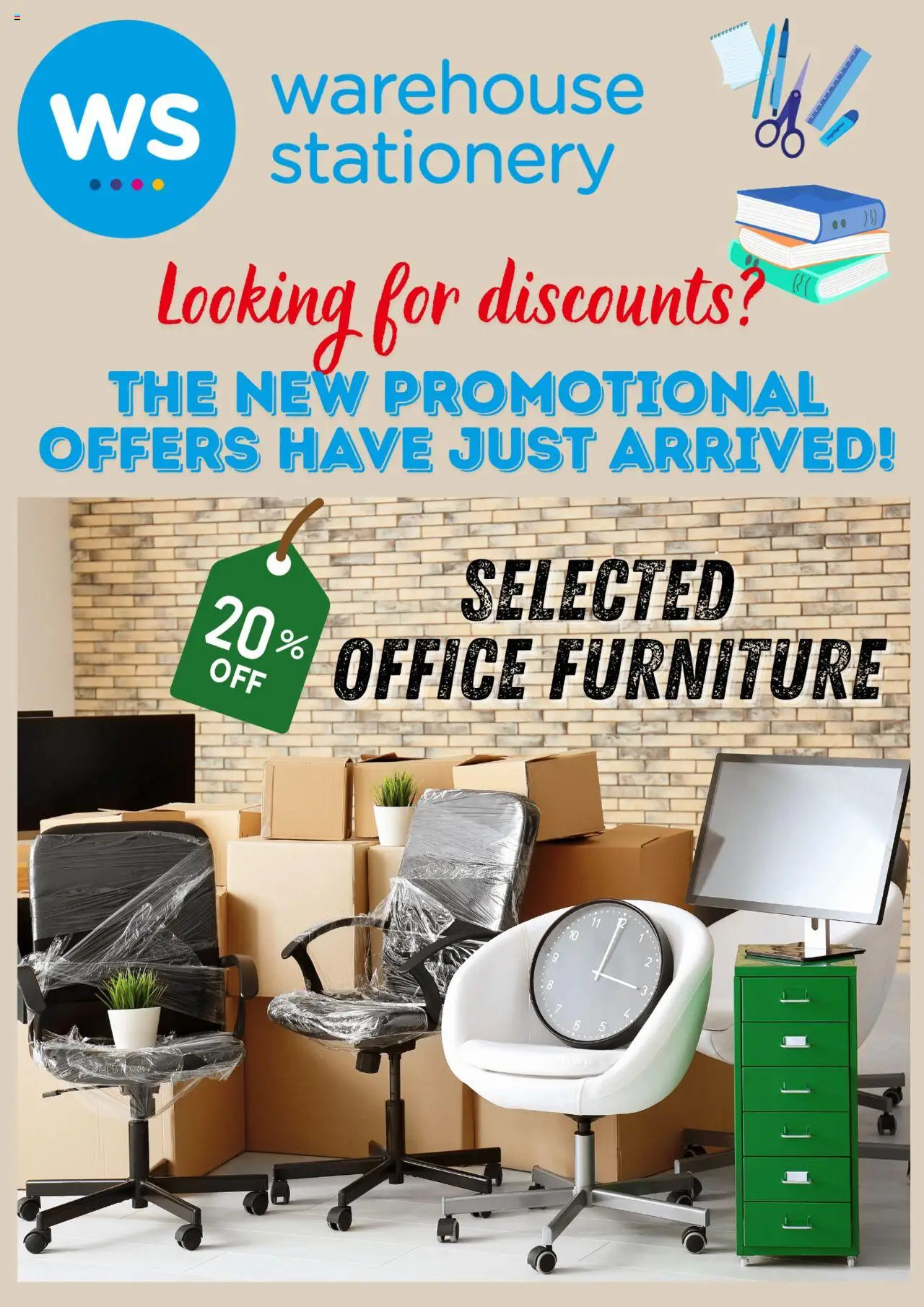 Warehouse Stationery catalogue from 12.08.2025 | Page: 1