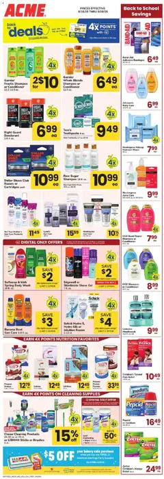 Preview of Acme weekly ads valid from 15.08.2025