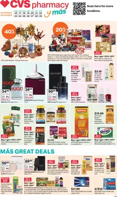 Preview of CVS Pharmacy weekly ads valid from 16.11.2025