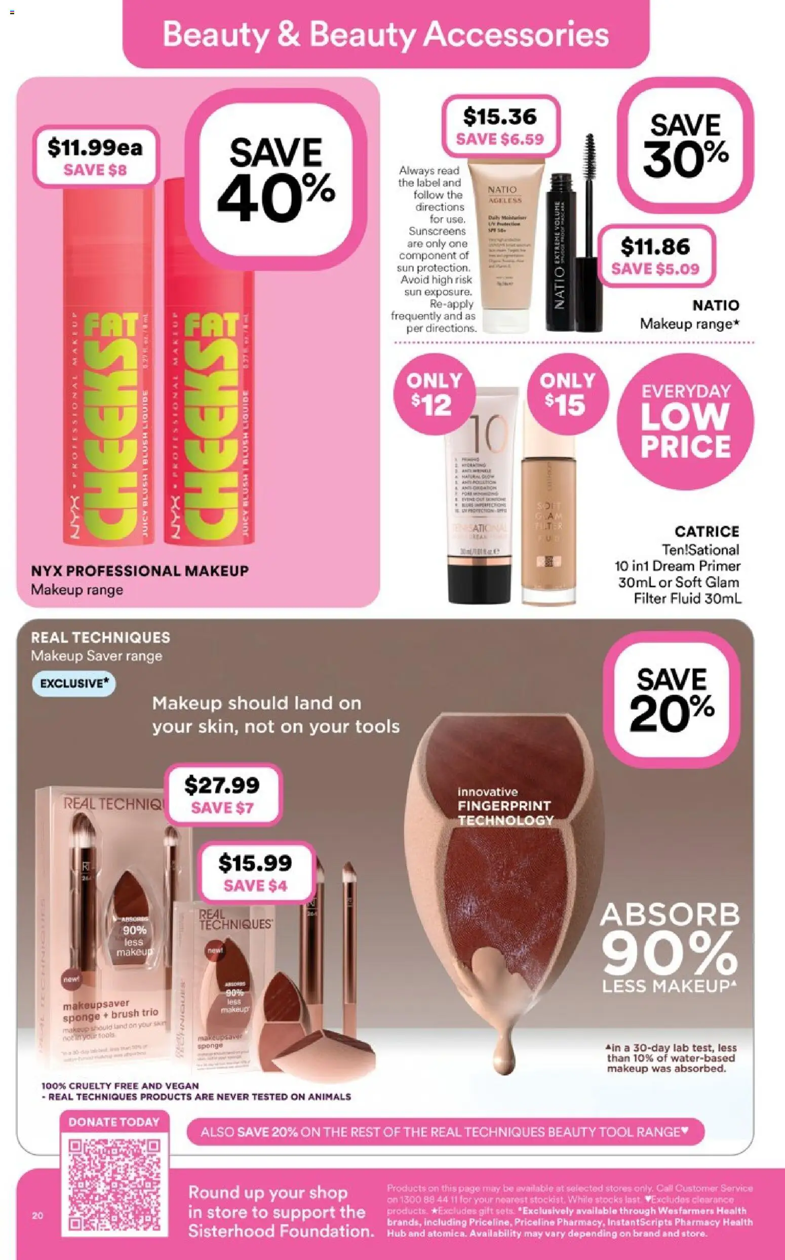 Priceline Pharmacy catalogue - valid from 30.10.2025 | Page: 20 | Products: Blush, Brush, Makeup, Accessories
