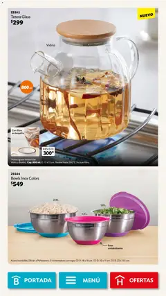 Vista previa de Betterware campaña 12 2025, nuevo folleto de la tienda, válido en México a partir del 01.12.2025 | Página: 50 | Productos: Tetera