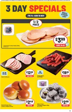 Preview of IGA 3 Day Specials QLD - valid from 14.11.2025