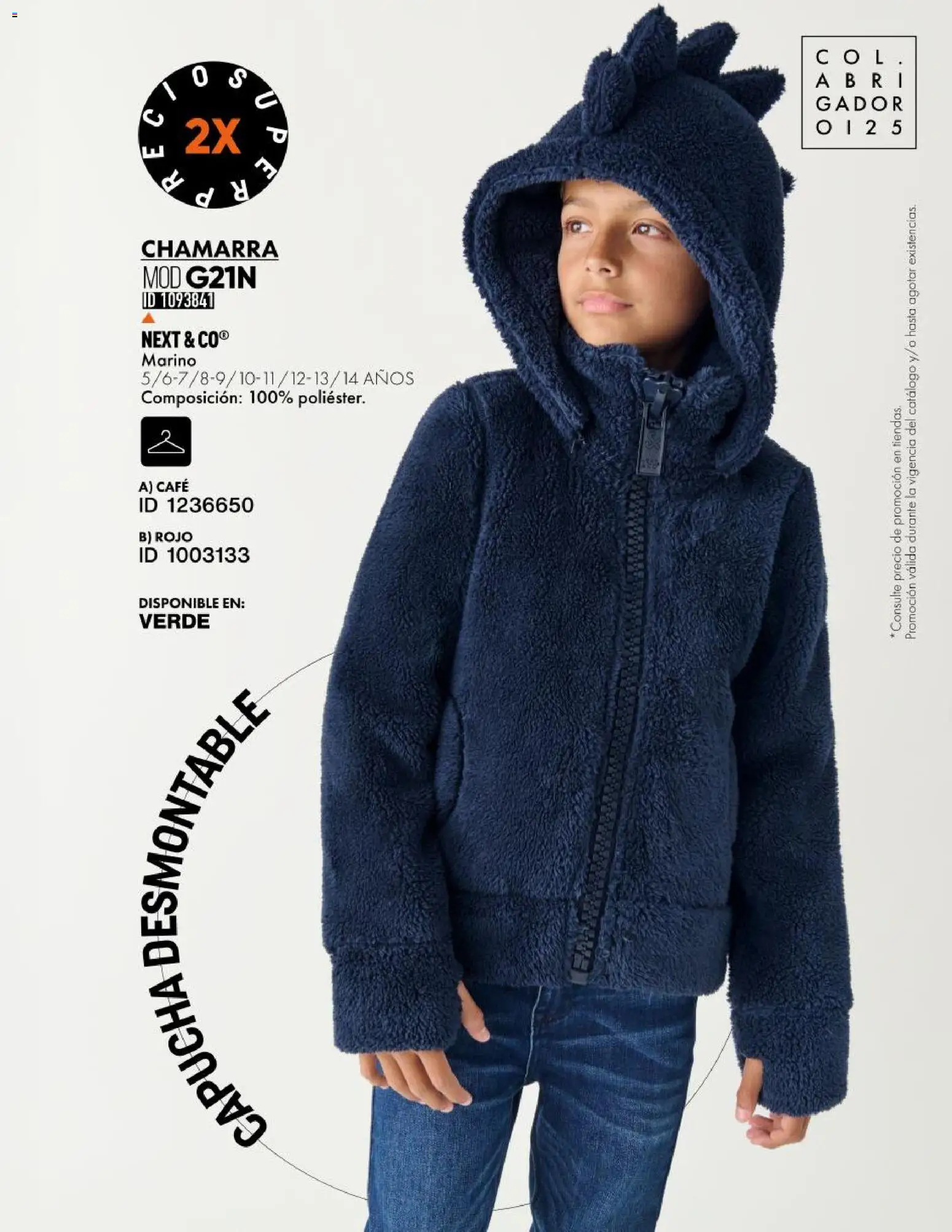 Nuevas ofertas de Price Shoes válidas en toda la República Mexicana desde el 03.11.2025. ¡Encuentra las mejores ofertas en Price Shoes catálogo Abrigador! | Página: 413 | Productos: Chamarra, Café