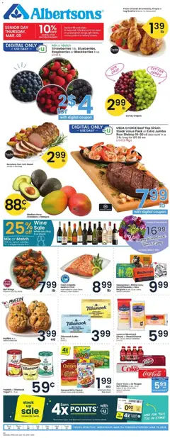 Preview of Albertsons weekly ads valid from 04.03.2026