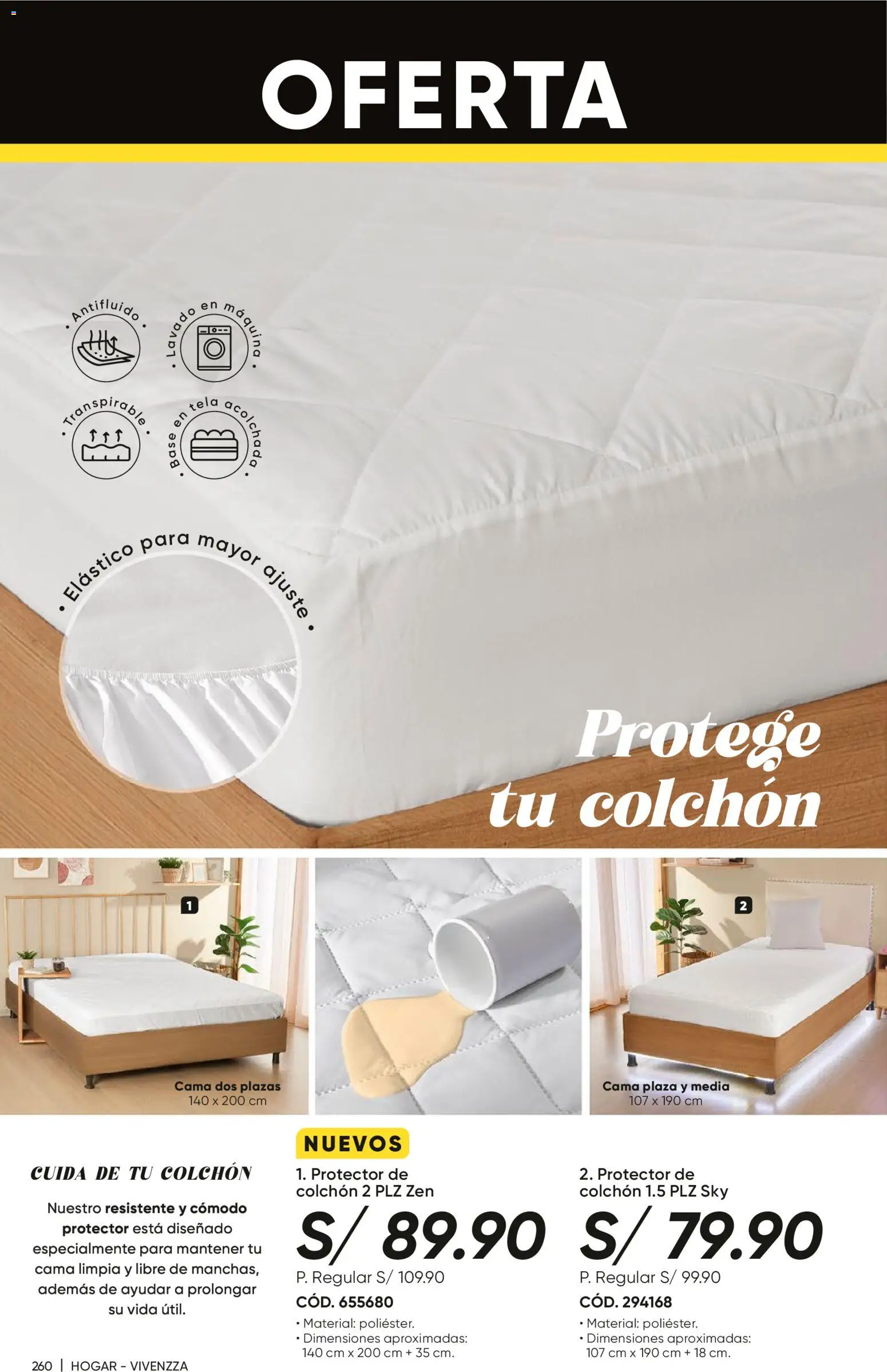 Catálogo Azzorti válido desde 16.02.2026 | Página: 263 | Productos: Cama, Colchón