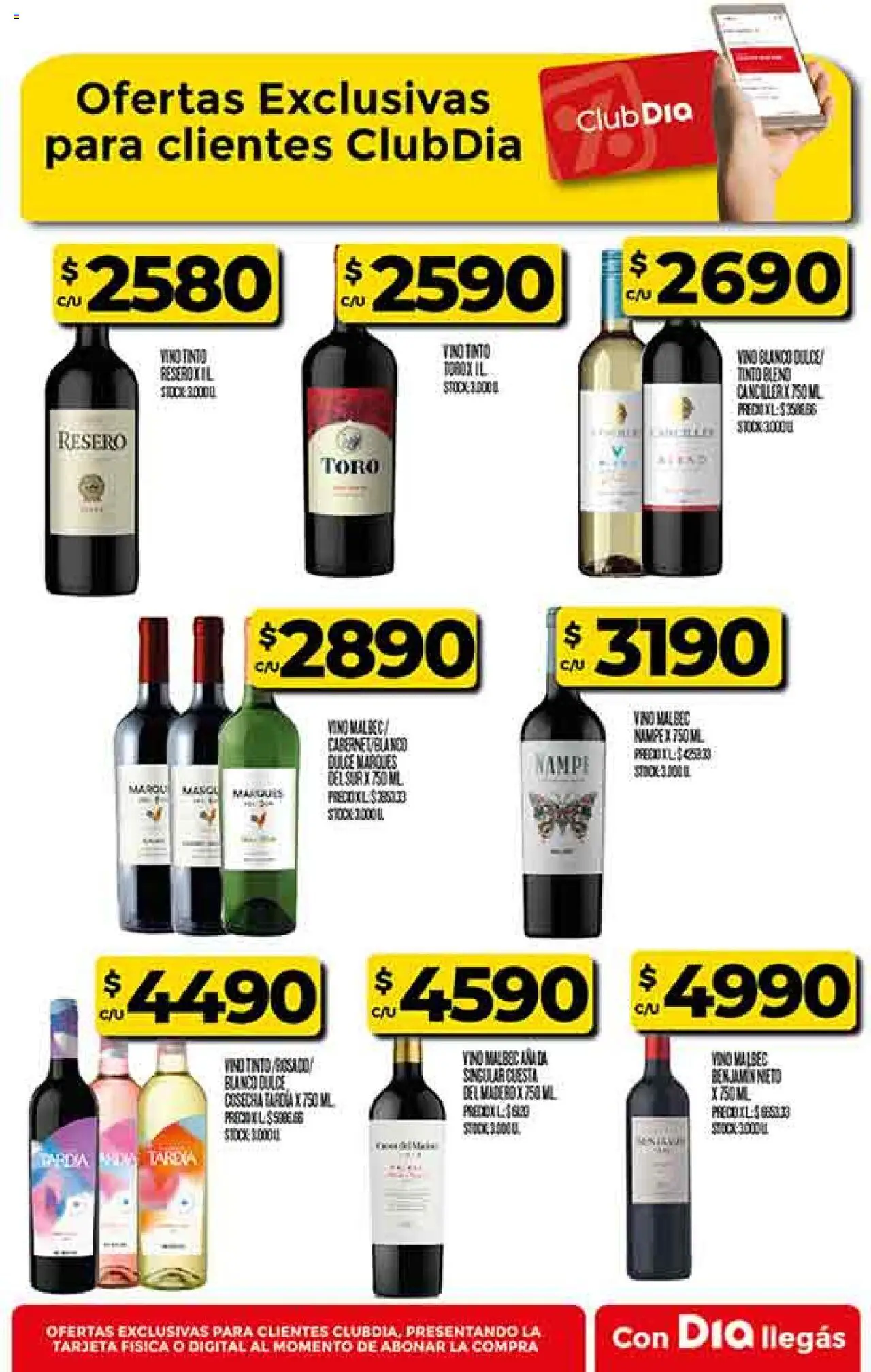Supermercado DIA Ofertas │ válido desde el 06.08.2025 | Página: 50 | Productos: Vino