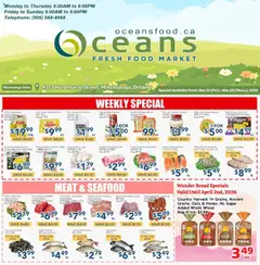 Preview of Oceans weekly flyer - Mississauga from shop Oceans valid from 20.03.2026