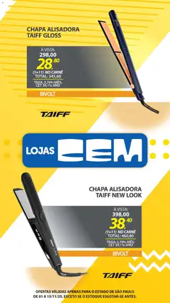 Lojas Cem - Ofertas atuais - Pré-Visualização do folheto da loja Lojas Cem, válido de 01.11.2025 | Página: 137 | Produtos: Carne