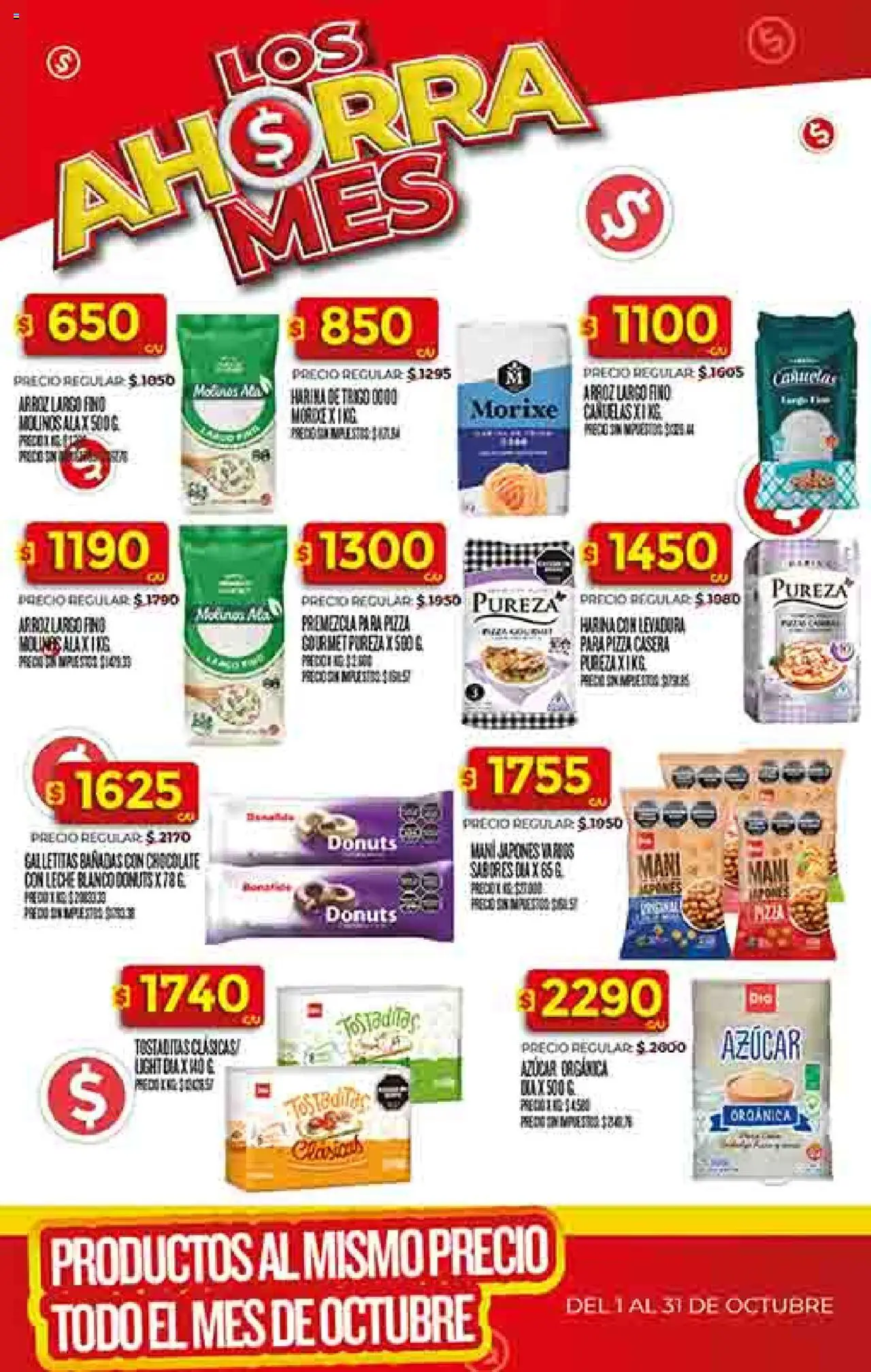 Dia - Ofertas - Salta y Jujuy │ válido desde el 01.10.2025 | Página: 29 | Productos: Azucar, Leche, Chocolate, Arroz