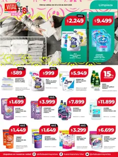 Vista previa Vital - Ofertas válido desde el 20.04.2026 | Página: 8 | Productos: Perfume, Jabón, Quitamanchas, Suavizante