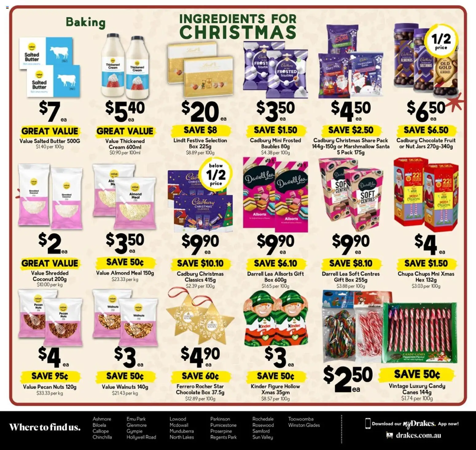 Drakes catalogue - valid from 12.11.2025 | Page: 18 | Products: Box, Almonds, Nuts, Cream