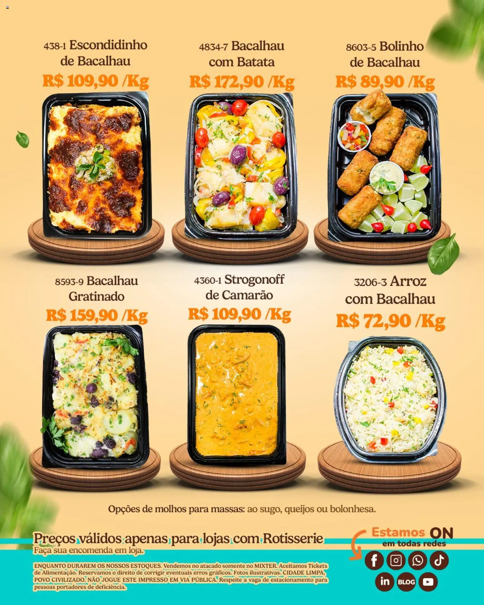 Nagumo Folheto - válido de 25.02.2026 | Página: 5 | Produtos: Bacalhau, Camarão, Faca, Escondidinho