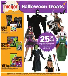 Preview of Meijer weekly ads valid from 22.10.2025