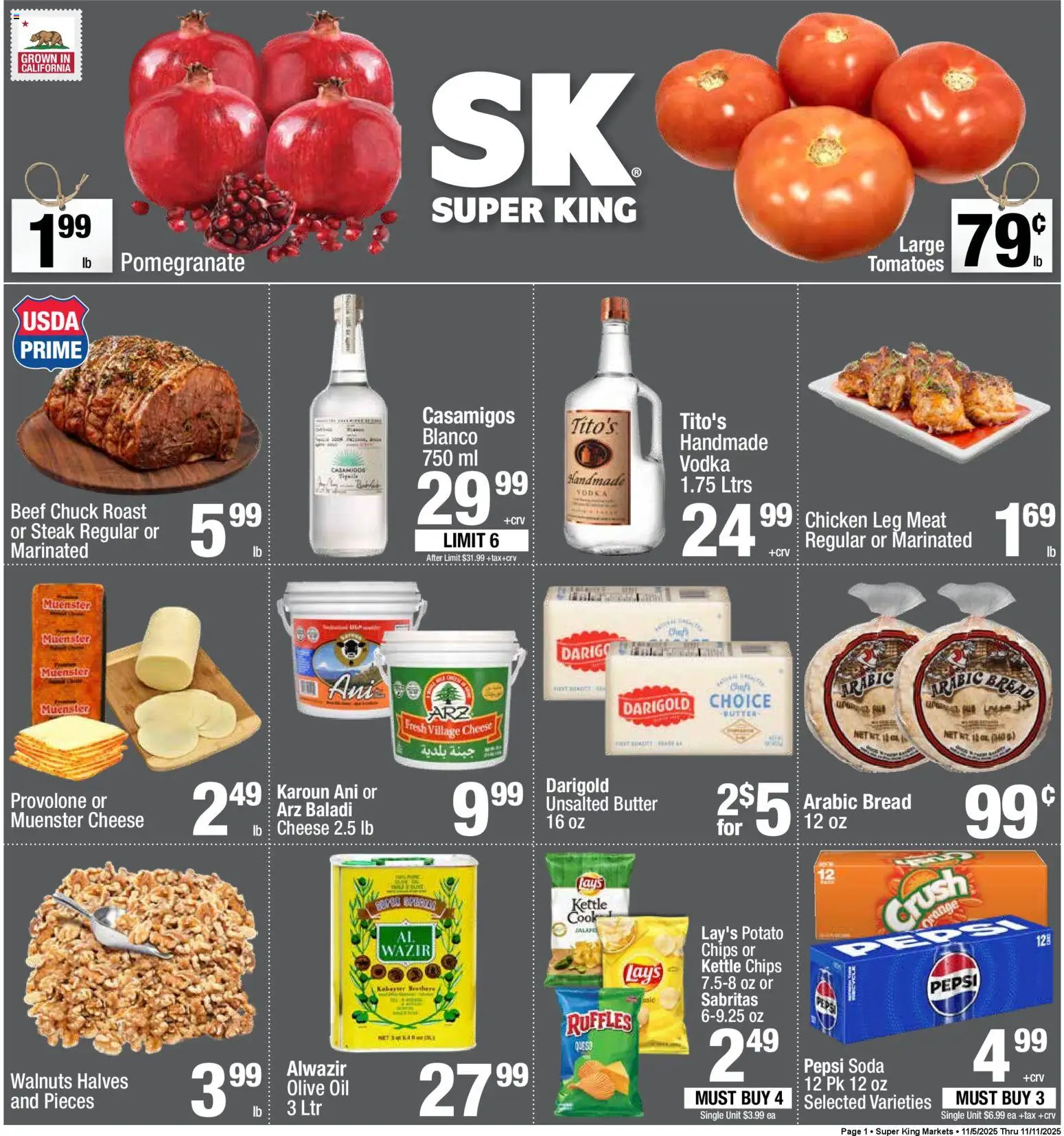 Super King - Weekly Ad - valid from 12.11.2025 | Page: 1