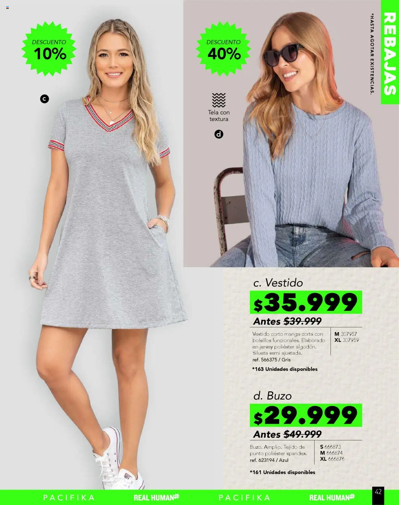 Pacifika revista - valida desde el 01.09.2025 | Página: 239 | Productos: Buzo, Vestido
