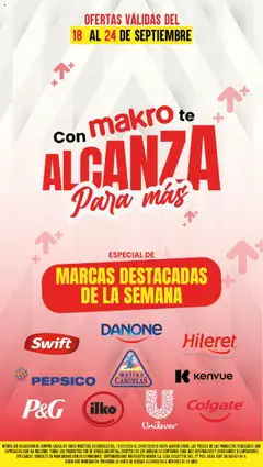 Vista previa Makro ofertas válido desde el 18.09.2025