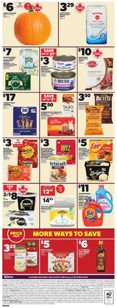 Preview of Zehrs weekly flyer / circulaire from shop Zehrs valid from 23.10.2025 | Page: 4 | Products: Cream, Ice cream, Case, Oil