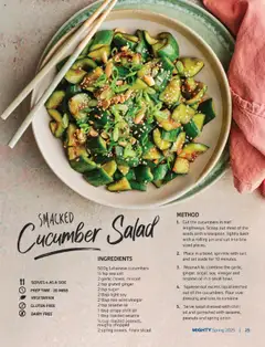 Preview of Foodland Mighty Magazine - Spring 2025 - valid from 01.09.2025 | Page: 25 | Products: Oil, Ginger, Rice, Chilli