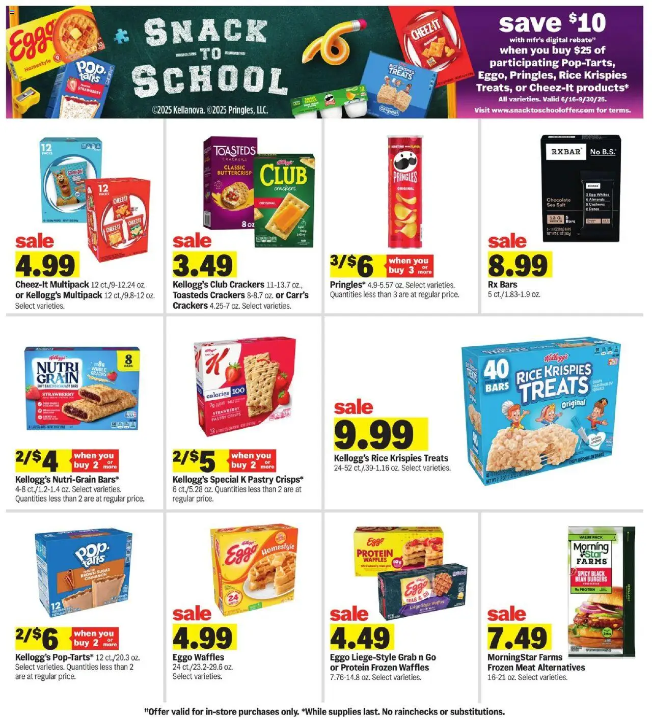 Meijer Weekly Ad - valid from 17.08.2025 | Page: 45 | Products: Chocolate, Rice, Salt, Sugar