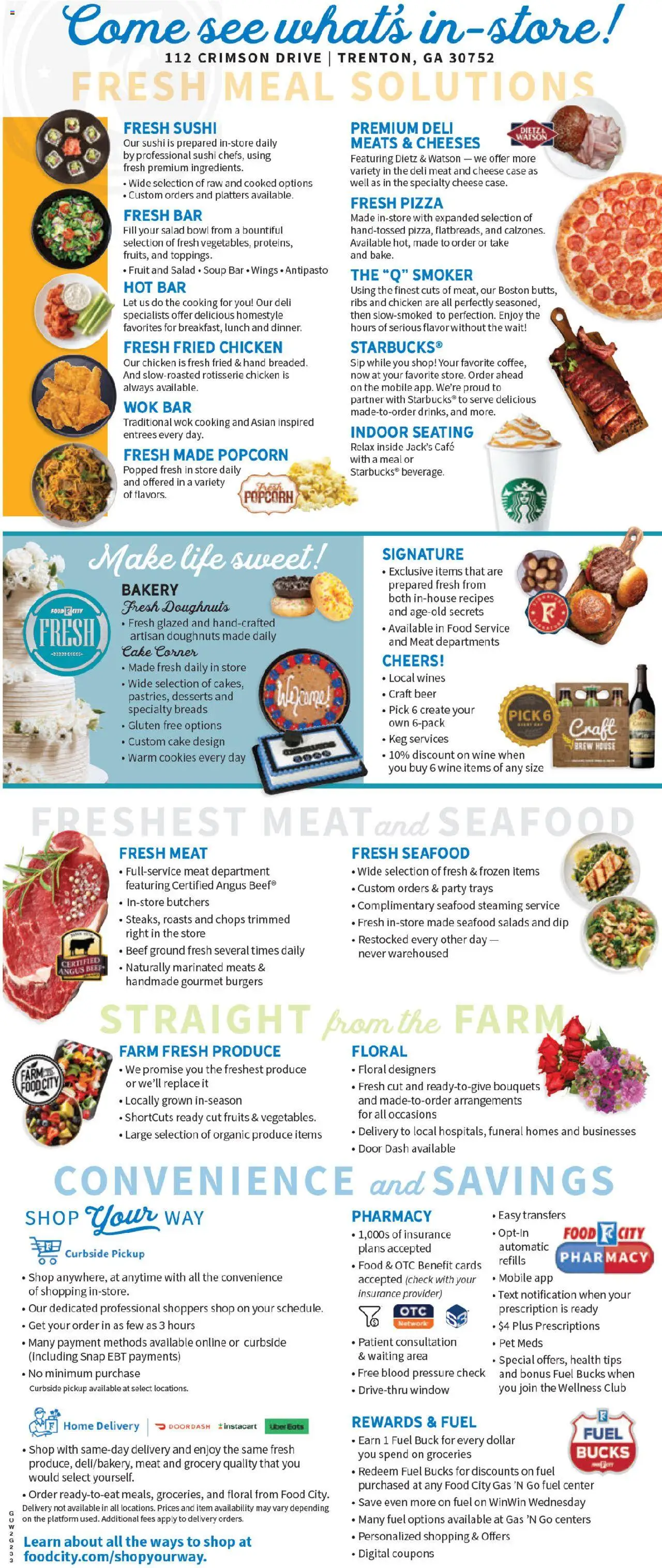 Food City Weekly Ad - valid from 08.10.2025 | Page: 2 | Products: Wok, Wine, Beer, Cookies
