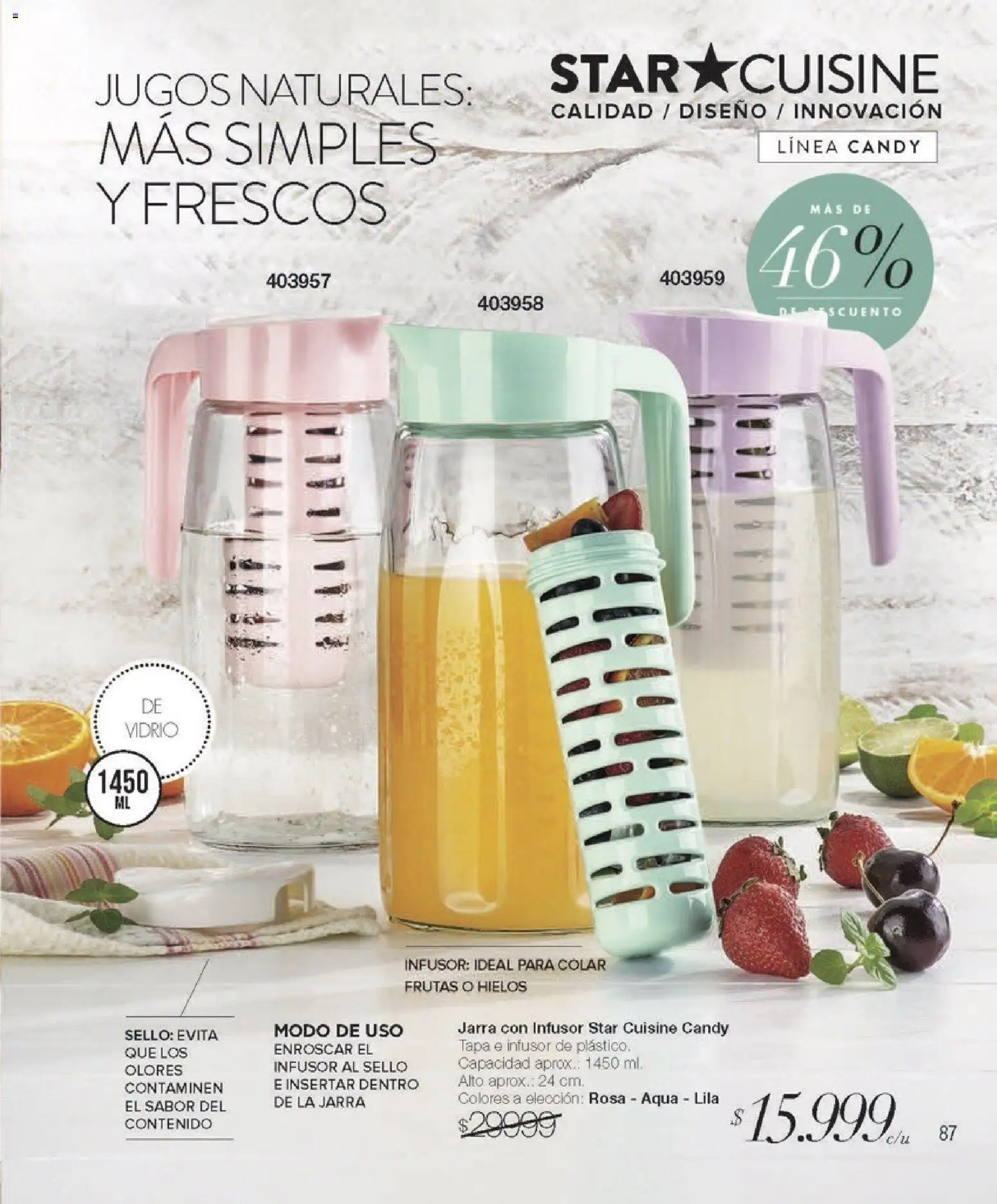 Violetta - Violetta Cosméticos │ válido desde el 30.03.2026 | Página: 87 | Productos: Jarra