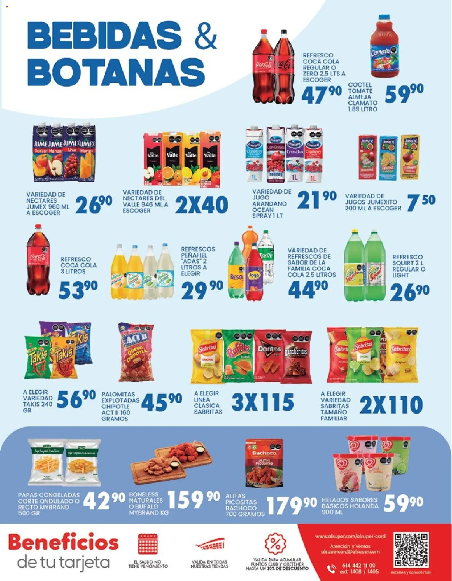Nuevas ofertas de Alsuper válidas en toda la República Mexicana desde el 27.02.2026. ¡Encuentra las mejores ofertas en Alsuper folleto! | Página: 7 | Productos: Mango, Queso, Jugo, Uva