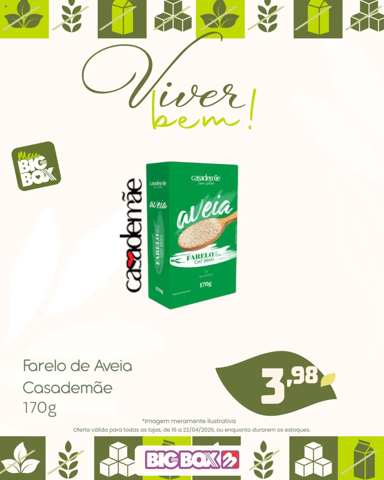 Big Box Folheto - válido de 16.04.2026 | Página: 8 | Produtos: Aveia