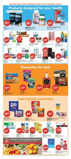 Preview of Shoppers weekly flyer / circulaire from shop Shoppers valid from 27.03.2026 | Page: 15