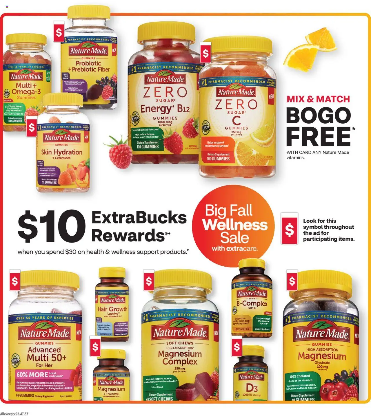 CVS Pharmacy Weekly Ad - AZ - valid from 14.09.2025 | Page: 4 | Products: Vitamin, Magnesium, Sugar