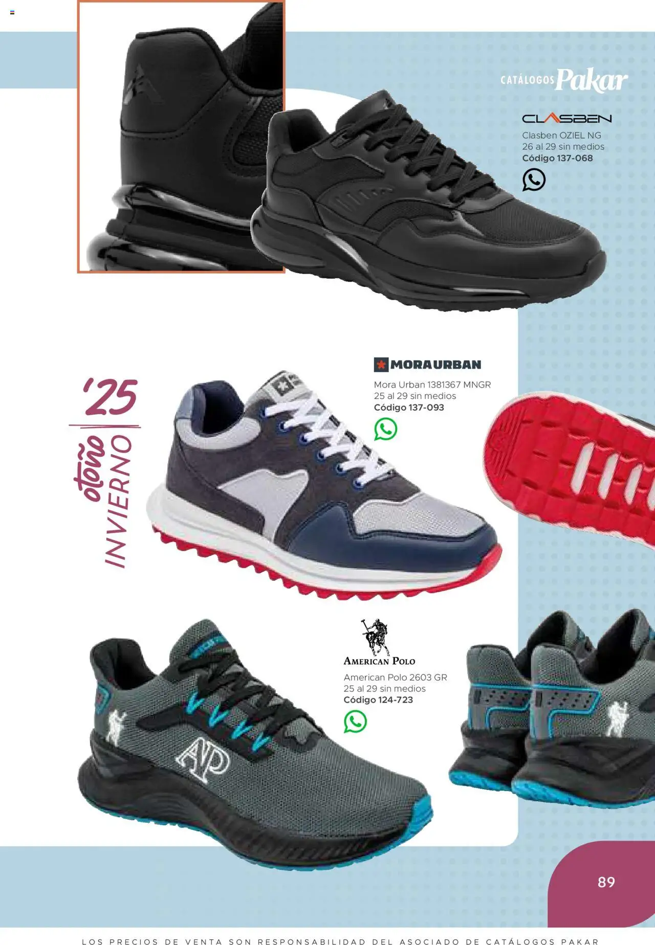 Nuevas ofertas de SC Pakar válidas en toda la República Mexicana desde el 24.07.2025. ¡Encuentra las mejores ofertas en SC Pakar - Catálogo Hombre otoño / invierno! | Página: 89