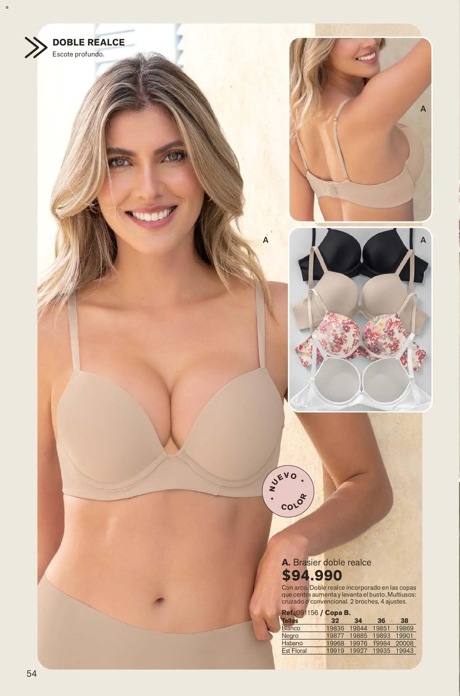 Leonisa revista - valida desde el 01.02.2026 | Página: 54 | Productos: Brasier