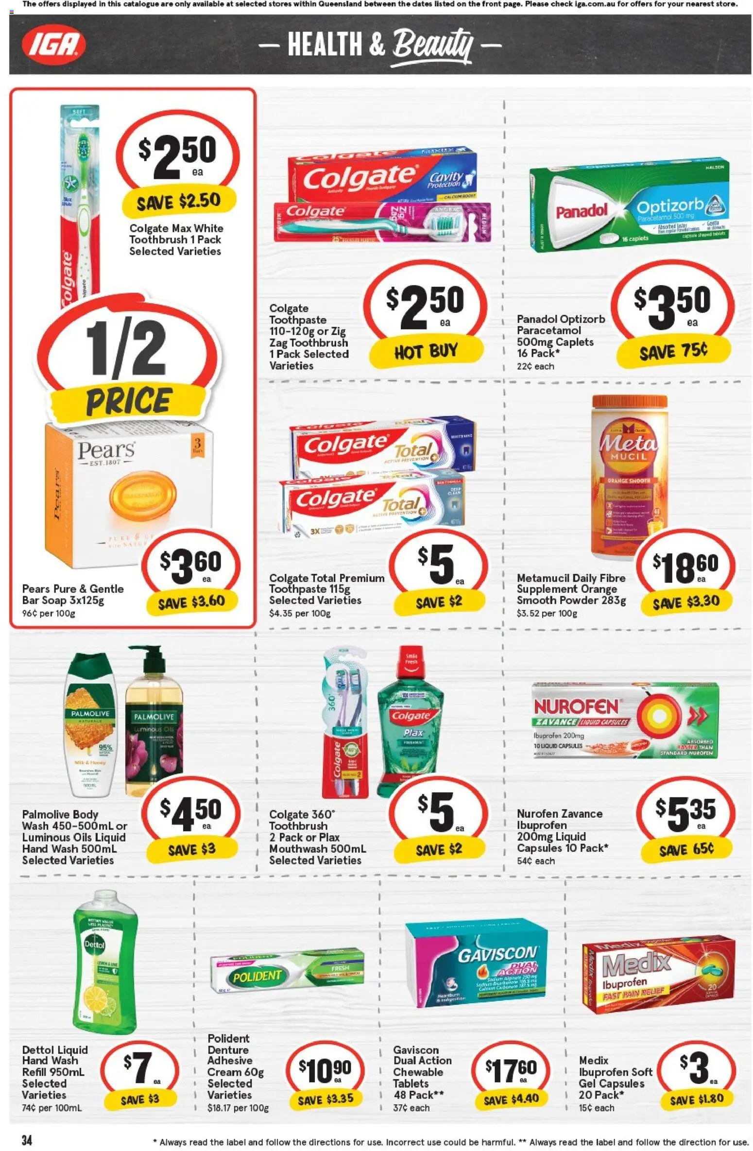 IGA catalogue - valid from 29.10.2025 | Page: 33 | Products: Powder, Soap, Tablets, Hand wash