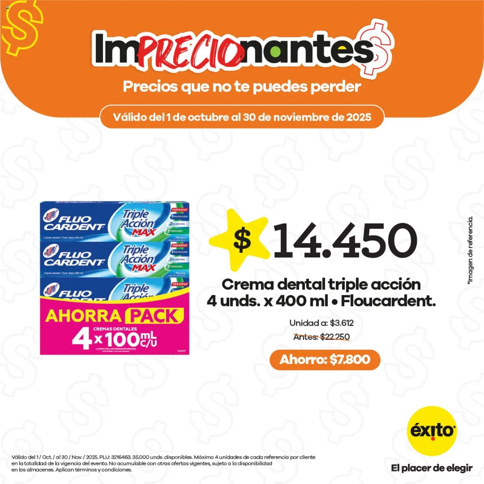 Éxito revista - valida desde el 01.10.2025 | Página: 5 | Productos: Té, Crema, Crema dental