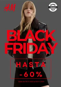 Vista previa de H&M Black Friday , nuevo folleto de la tienda, válido en México a partir del 28.11.2025