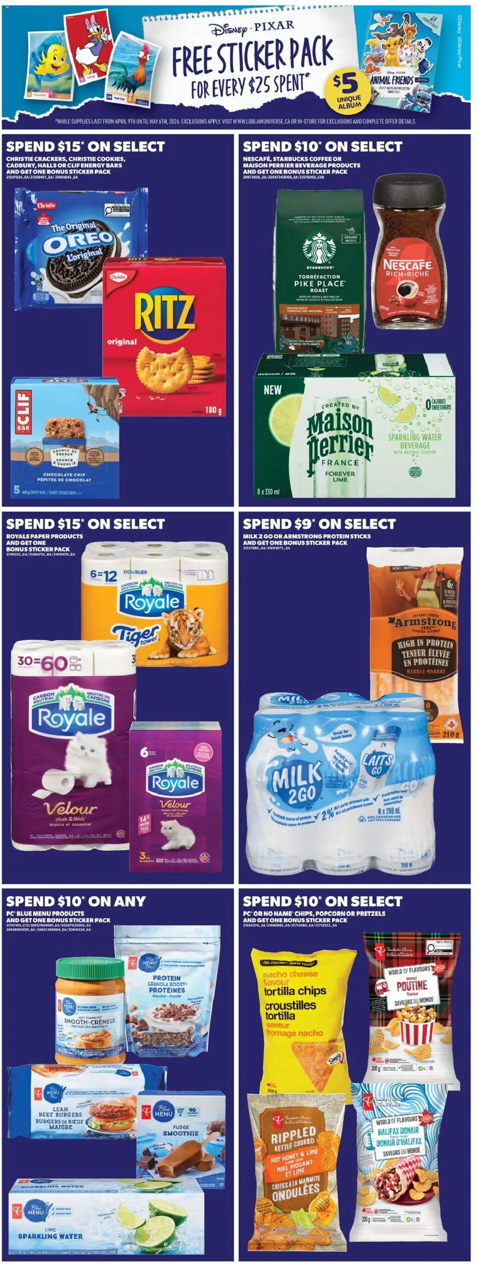 Real Canadian Superstore flyer valid from 30.04.2026 | Page: 19 | Products: Beef, Chips, Milk, Chocolate