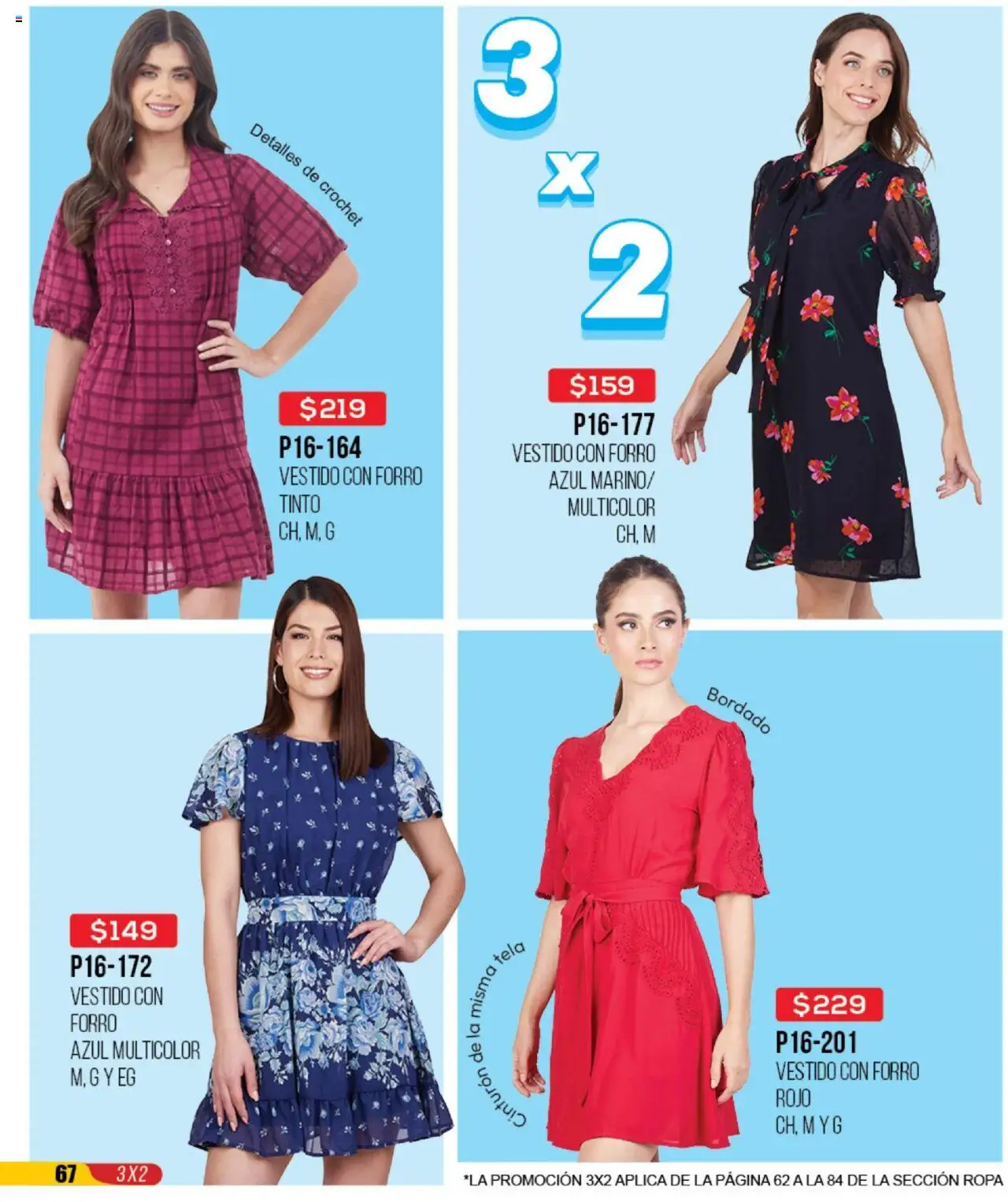 Nuevas ofertas de Cklass válidas en toda la República Mexicana desde el 22.09.2025. ¡Encuentra las mejores ofertas en Cklass - Catálogo Liquidación Ropa! | Página: 68 | Productos: Cinturón, Ropa, Vestido
