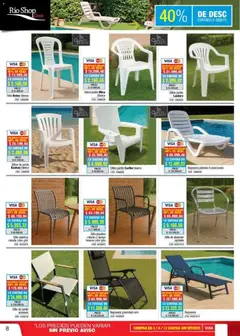 Vista previa Río Shop Deco catálogo válido desde el 02.02.2026 | Página: 8 | Productos: Reposera, Sillón, Silla