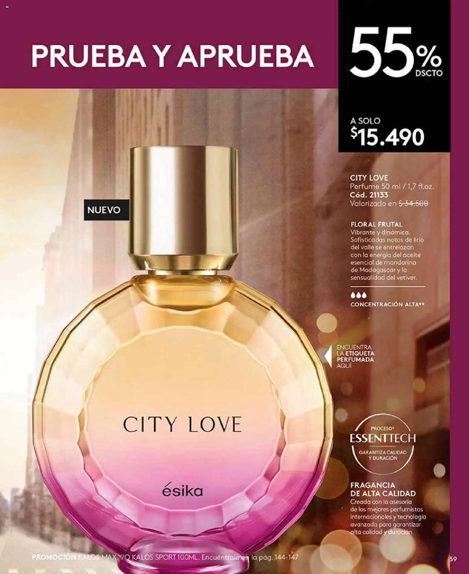 Catálogo Ésika Campaña 2 │ válido desde el 15.01.2026 | Página: 59 | Productos: Perfume, Fragancia, Aceite