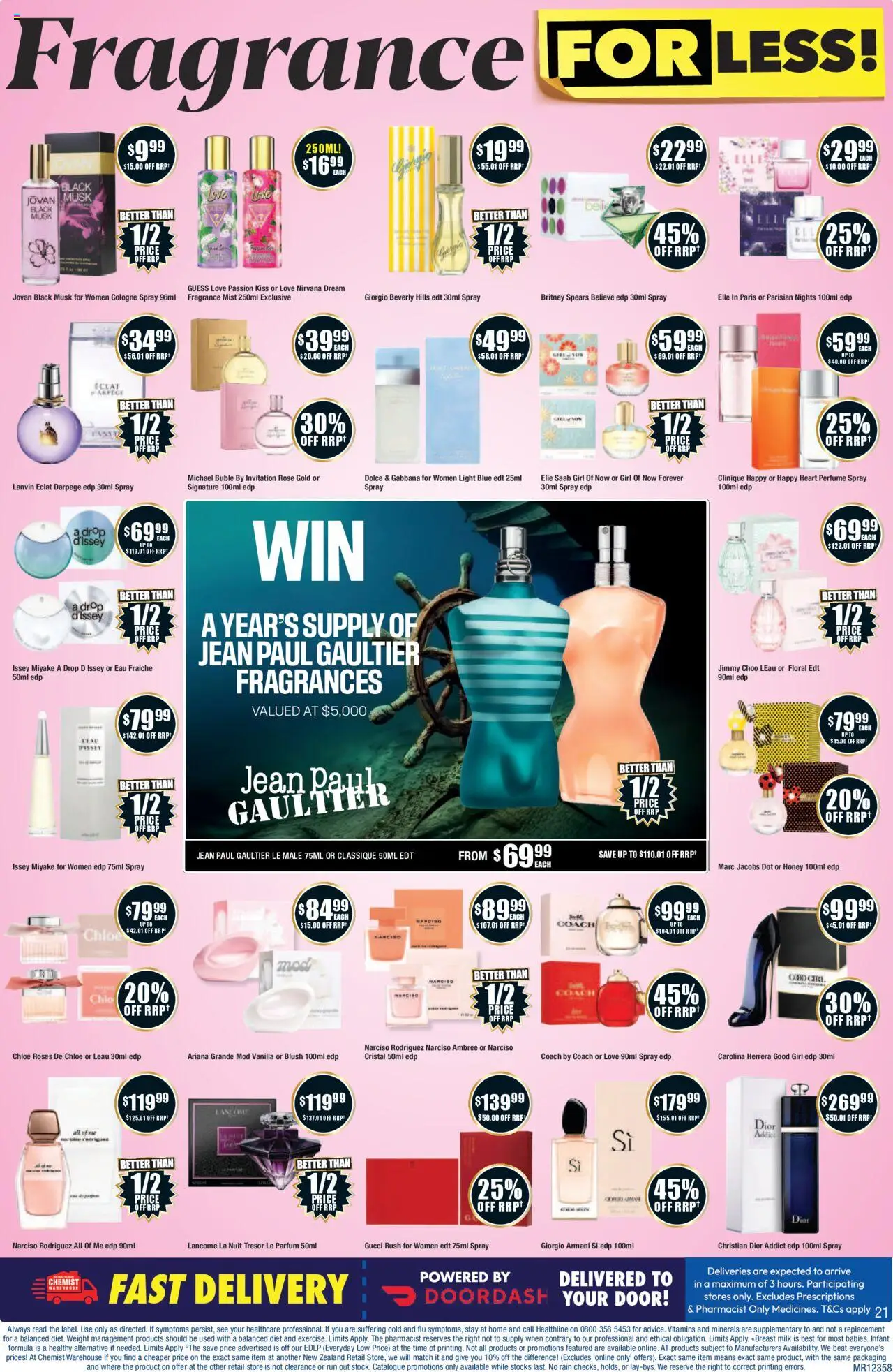 Chemist Warehouse catalogue from 02.10.2025 | Page: 21