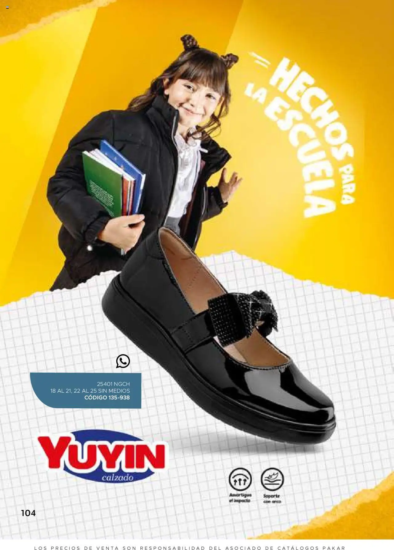 Nuevas ofertas de SC Pakar válidas en toda la República Mexicana desde el 24.07.2025. ¡Encuentra las mejores ofertas en SC Pakar - Catálogo Nina otoño / invierno! | Página: 104