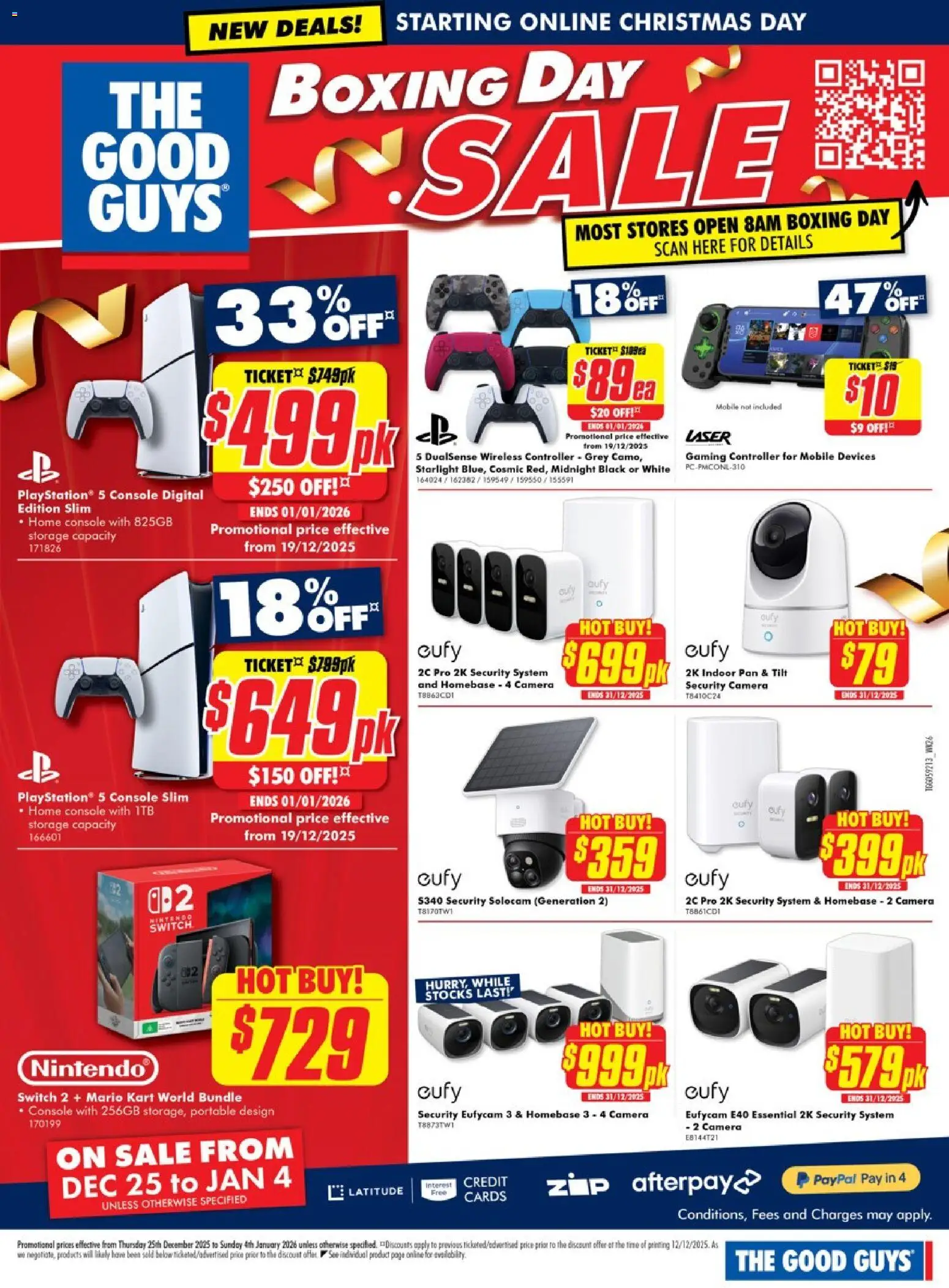 The Good Guys catalogue - valid from 24.12.2025 | Page: 28 | Products: Controller, Camera, Portable, Mobile
