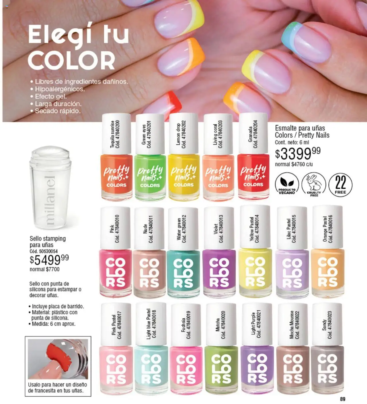 Millanel catálogo │ válido desde el 18.08.2025 | Página: 89 | Productos: Mousse