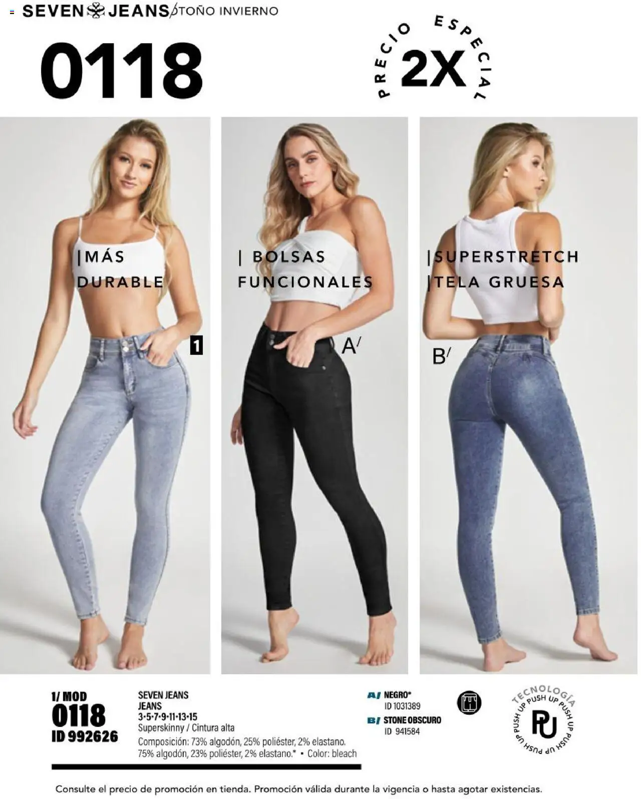 Nuevas ofertas de Price Shoes válidas en toda la República Mexicana desde el 05.08.2025. ¡Encuentra las mejores ofertas en Price Shoes - Catálogo Jeans ! | Página: 72