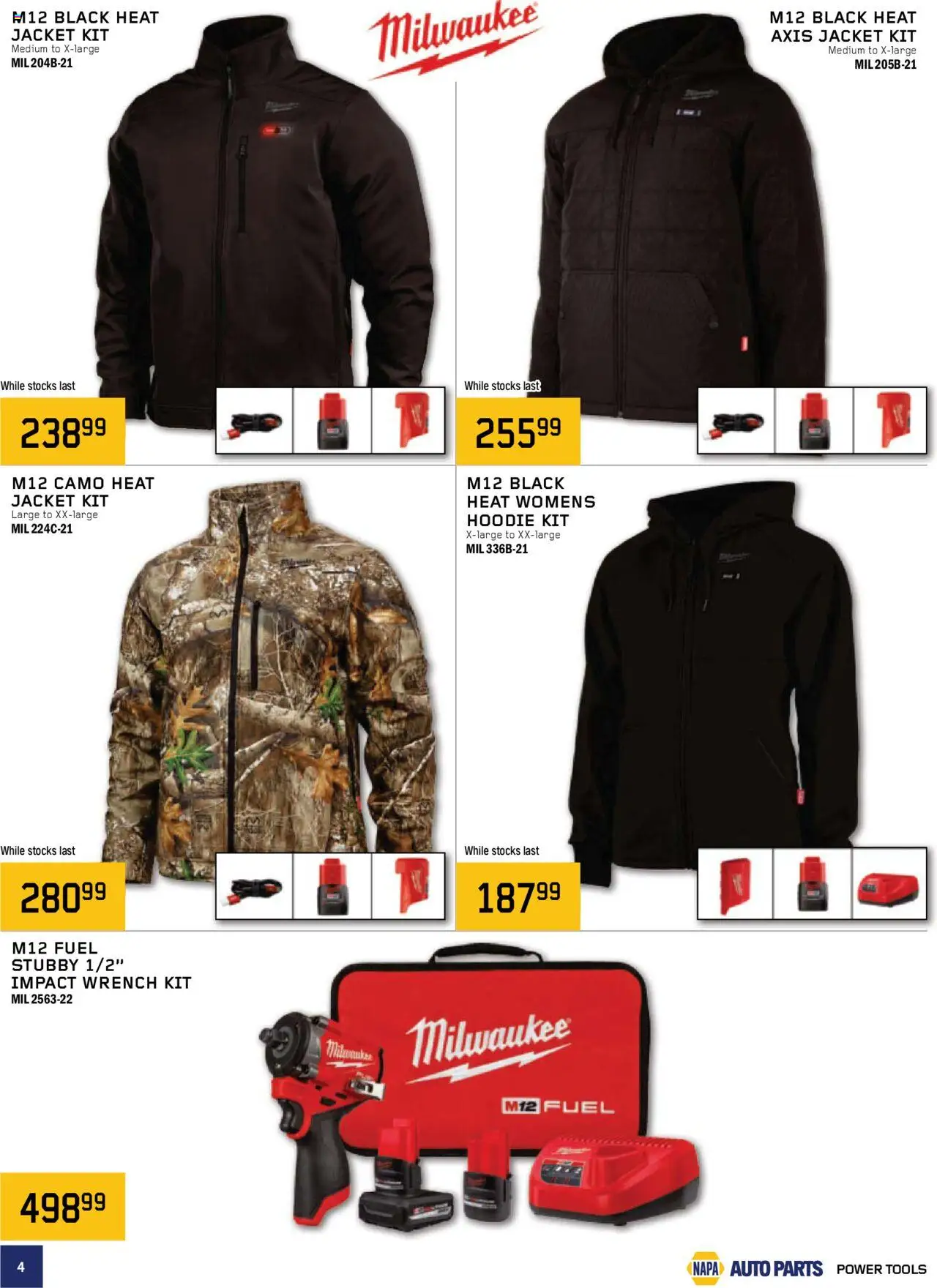 NAPA Auto Parts flyer valid from 01.10.2025 | Page: 4
