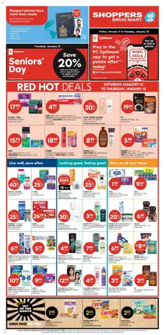 Preview of Shoppers weekly flyer / circulaire from shop Shoppers valid from 09.01.2026 | Page: 3