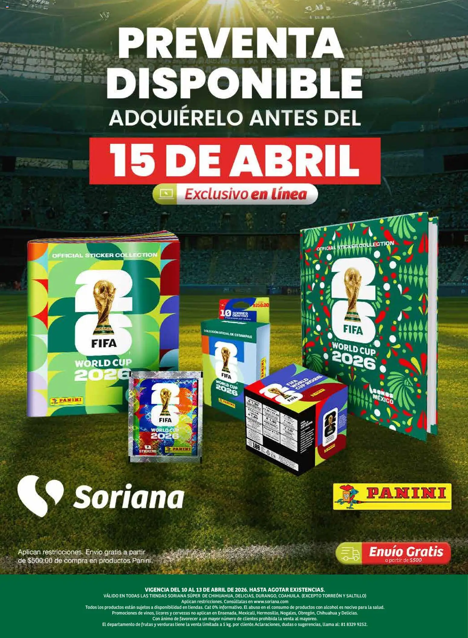 Nuevas ofertas de Soriana válidas en toda la República Mexicana desde el 10.04.2026. ¡Encuentra las mejores ofertas en Soriana Fin de Semana Súper: Chih, Delicias, Dur y Coah (excepto Saltillo)! | Página: 5
