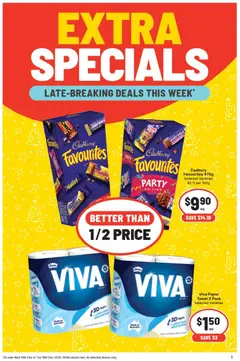 Preview of IGA Catalogue  - valid from 10.12.2025 | Page: 2 | Products: Milk, Dairy