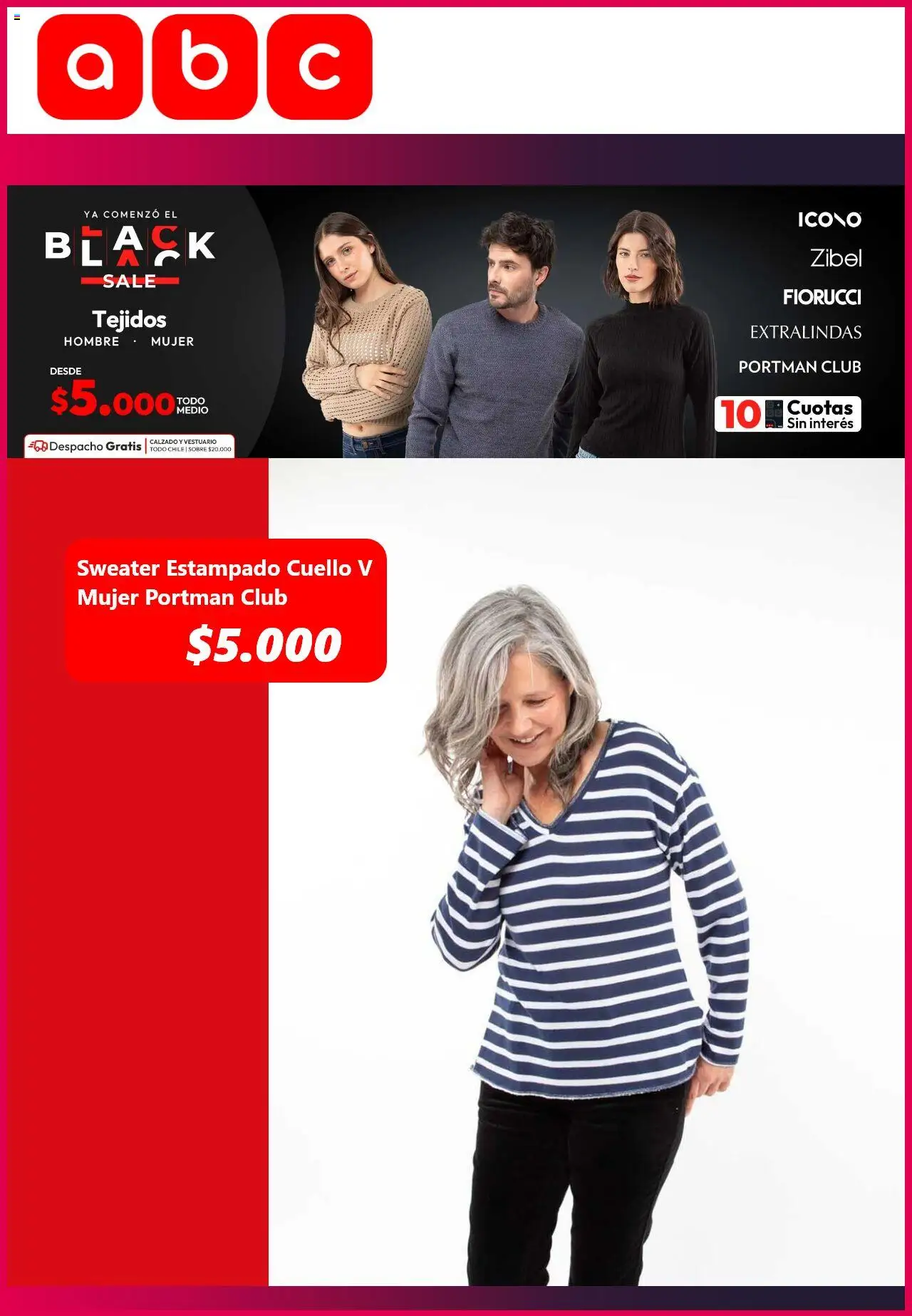 Katalog Abc │ válido desde el 24.07.2025 | Página: 9 | Productos: Sweater, Cuello, Sobre